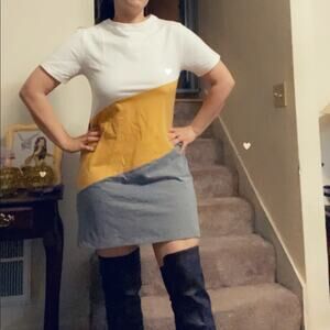 Prestige Robert Kotas mini dress stripe